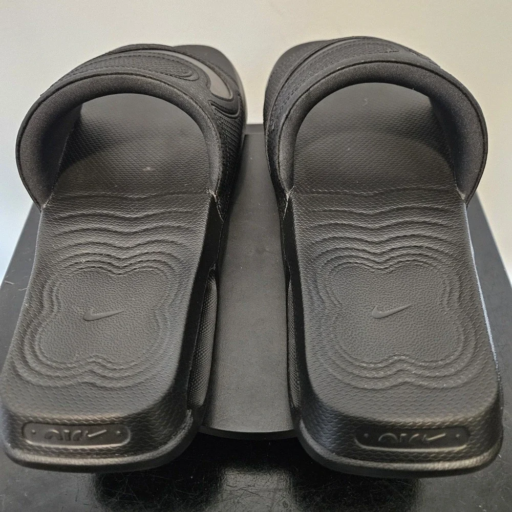 Nike Air Max Cirro Slide 'Triple Black' Men's Sandals DC1460-007 Sz 12